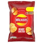 WALKERS READY SALTED CRISPS 70G