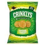 JACOBS CRINKLYS CHEESE & ONION 90G