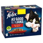 Felix Agail 12 Pk Meat Selections 100g