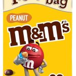 M&M PEANUT CHOCOLATE TREAT BAG 82G