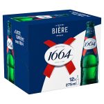 1664 Biere 12 Pack Bottle Vol 4.6%  275ml