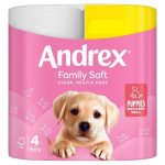 Andrex Gentle Clean Toilet Rolls 4's