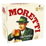 Birra Moretti 12 Pack Bottle Vol 4.6% 330ml