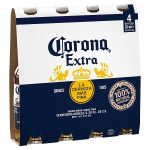 Corona 4 Pack Bottle 330ml