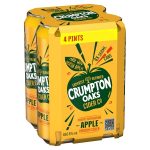 Crumpton Oaks Cider Pint 4 Pack 568ml