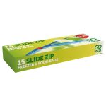 Go Local Slide Zip Freezer Bags 15's