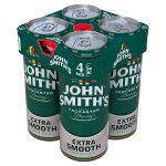 John Smiths Extra Smooth 4 Pack Can Vol 3.4% 440ml