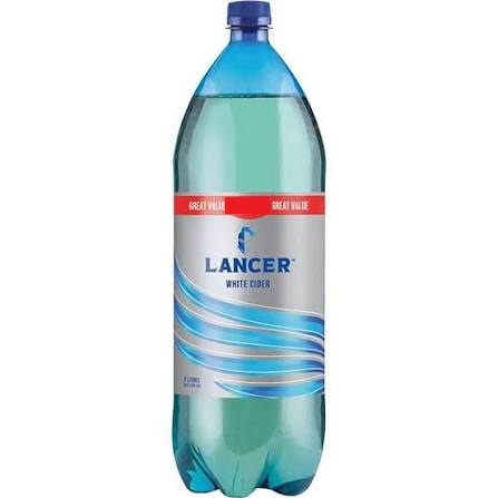 Lancer 2.5ltr Lancer White Cider Bottle Vol 7.5% 2.5ltr - Image 1