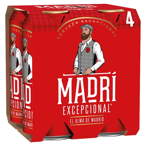 Madri Excepcional 4 Pack Can 440ml