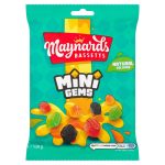 Maynards Bassetts Mini Gems Sweets Bag 130g
