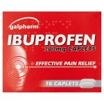 Pl Galpharm Ibuprofen Caplets 200mg 16's