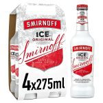Smirnoff Ice Original Mixed Vodka Vol 4% 4x275ml