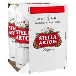 Stella Artois 4 Pack Can 440ml