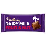 Cadbury Dairy Milk Fruit And Nut Bar 95g