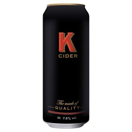K Cider 500ml Vol 7.5%