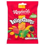 Maynards Bassetts Wine Gums Sweets Bag 130g