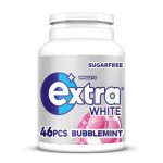 Wrigley Ext White Bubblemint Chewing Gum S/f
