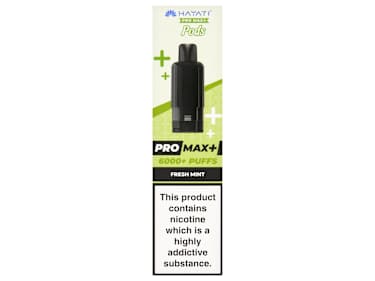 Hayati Pod Pro Max+ 6K Fresh Mint Hayati Pod Pro Max+ 6K Fresh Mint - Image 1