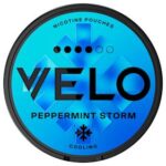 Velo Peppermint Storm 20 Nicotine Pouches 10.9mg