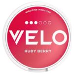 Velo Ruby Berry 20 Nicotine Pouches 10mg