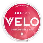 Velo Strawberry Ice 20 Nicotine Pouches 10mg